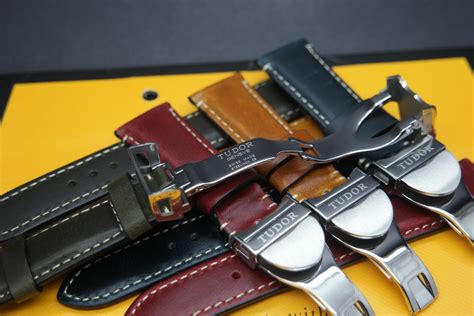 tudor leather strap|authentic tudor watch straps.